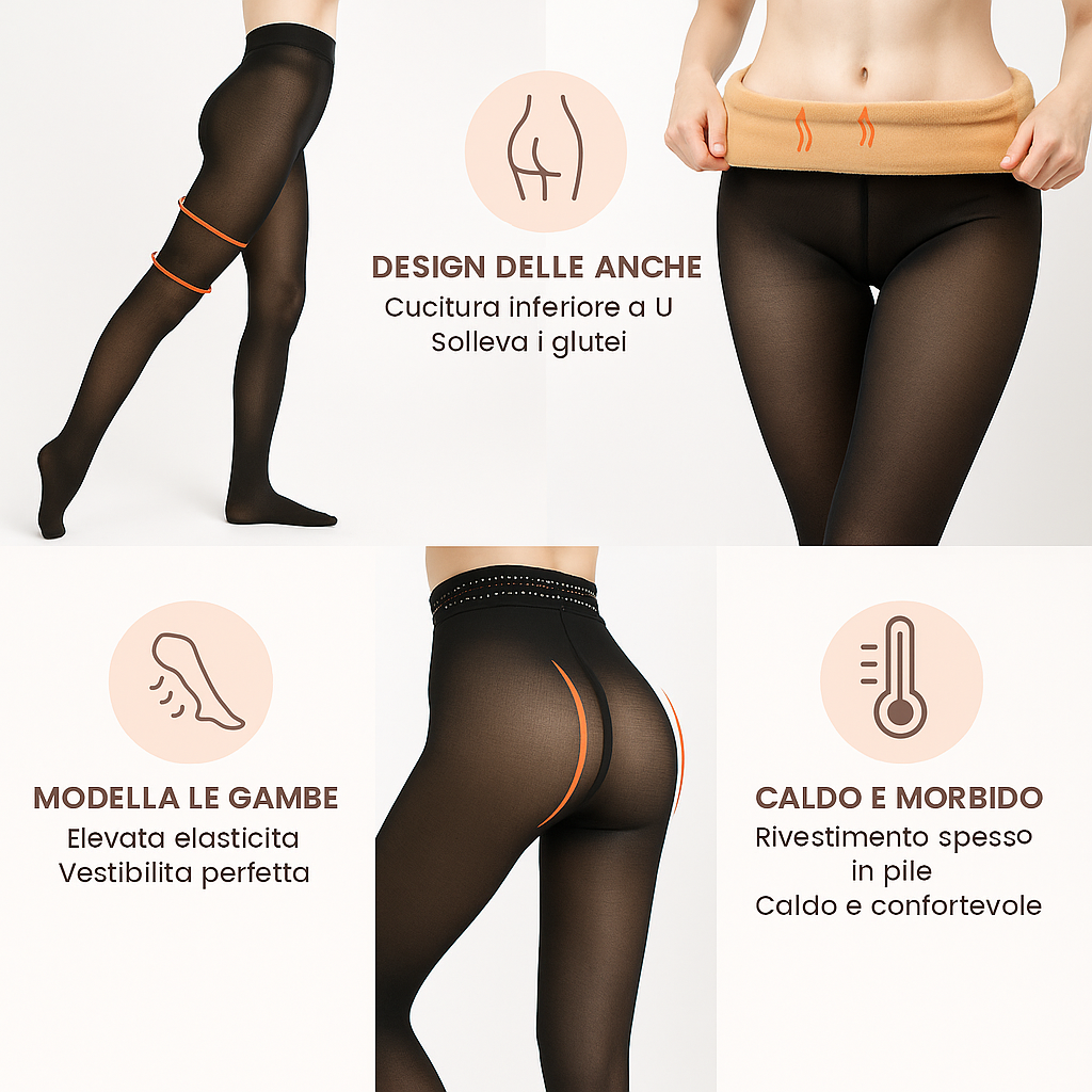 Collant Termico Invisibile™- Calore ed eleganza, senza compromessi.