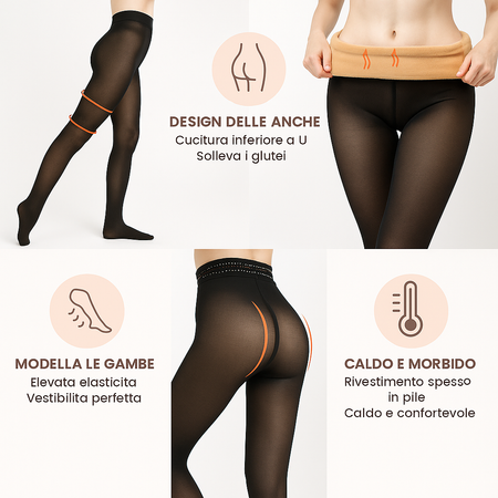 Collant Termico Invisibile™- Calore ed eleganza, senza compromessi.